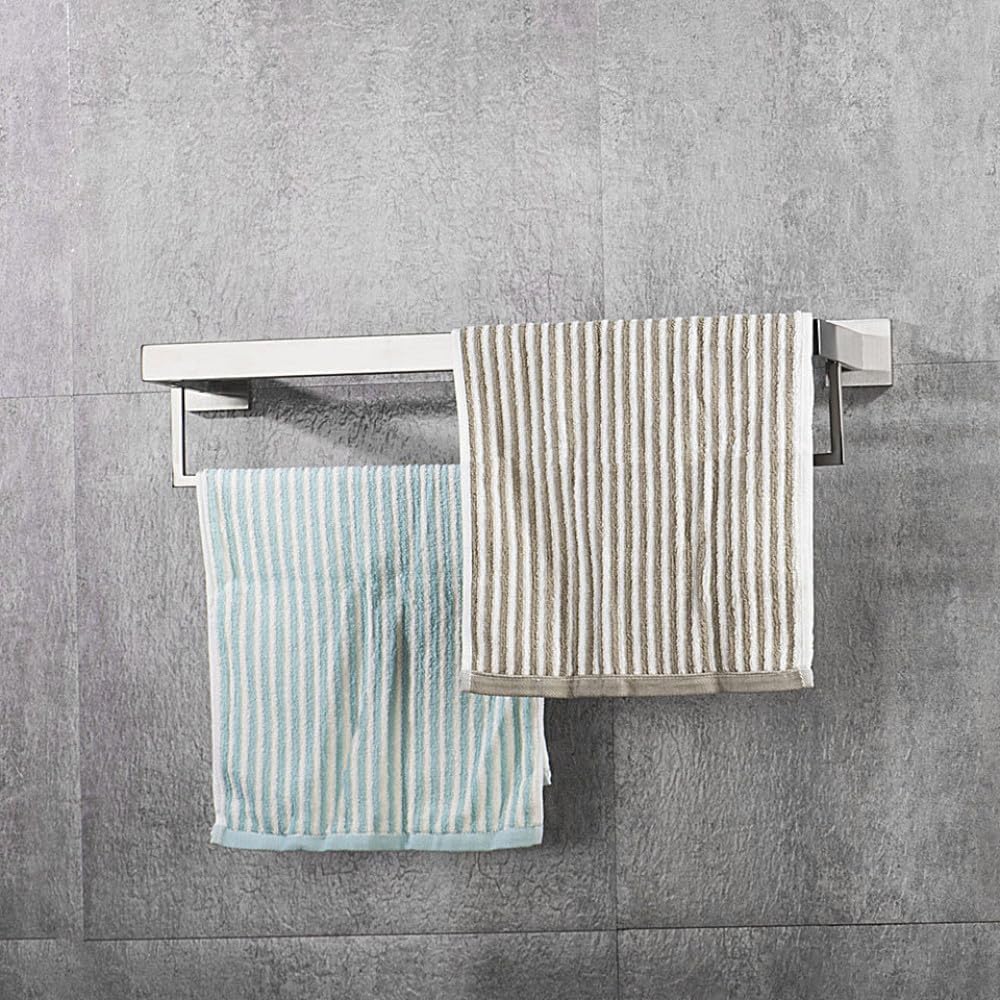 Stainless Steel Bathroom Accessories Brushed Nickel Towel Rack Toilet Paper Holder Towel Bar Hook Toilet Hardware,Towel Rack 50cm,