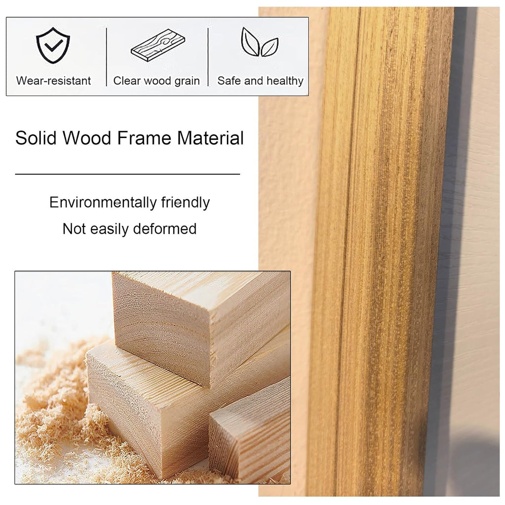 Wall Mounted Electrical Panel Cover, Decorative Fuse Breaker Box Cover, Hide Wall Art with Wood Frame, Flip-Up Design, Wide Range of Applications(Brown,60 * 40cm/23.6 * 15.7in)