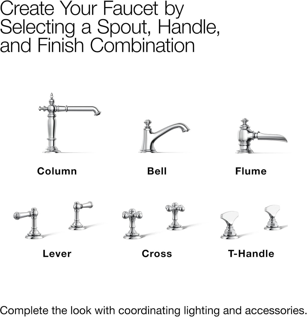 Kohler Artifacts® Bathroom Sink Cross Handles