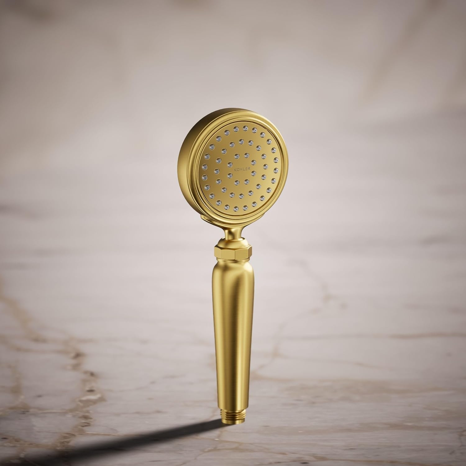 Kohler 72776-G-2MB Artifacts® Single-function handshower, 1.75 gpm, Vibrant Brushed Moderne Brass