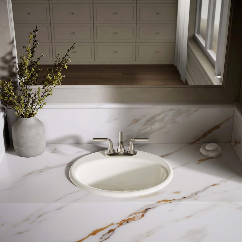 KOHLER Farmington 19X16 S-Rim Lav/4Cc