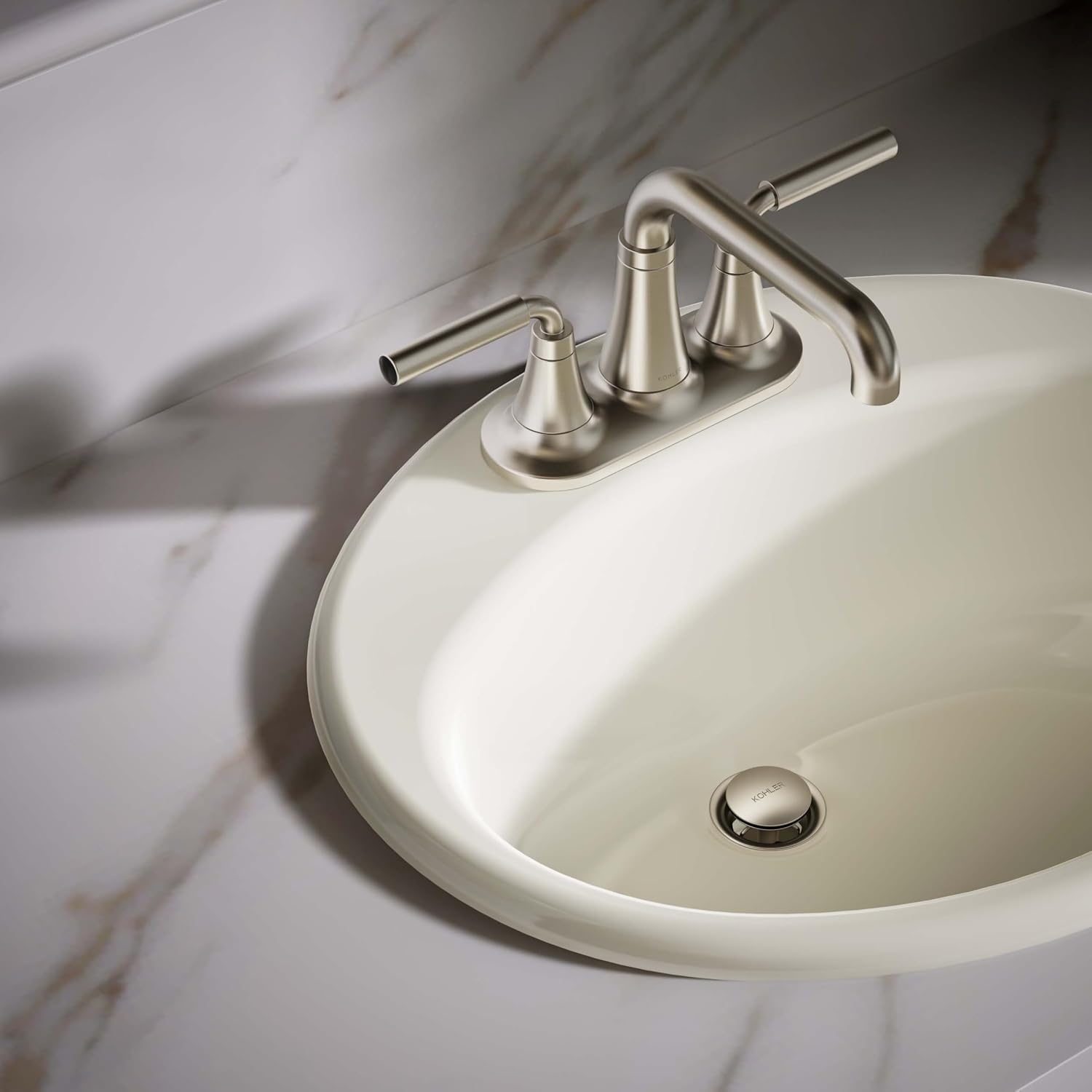 KOHLER Farmington 19X16 S-Rim Lav/4Cc