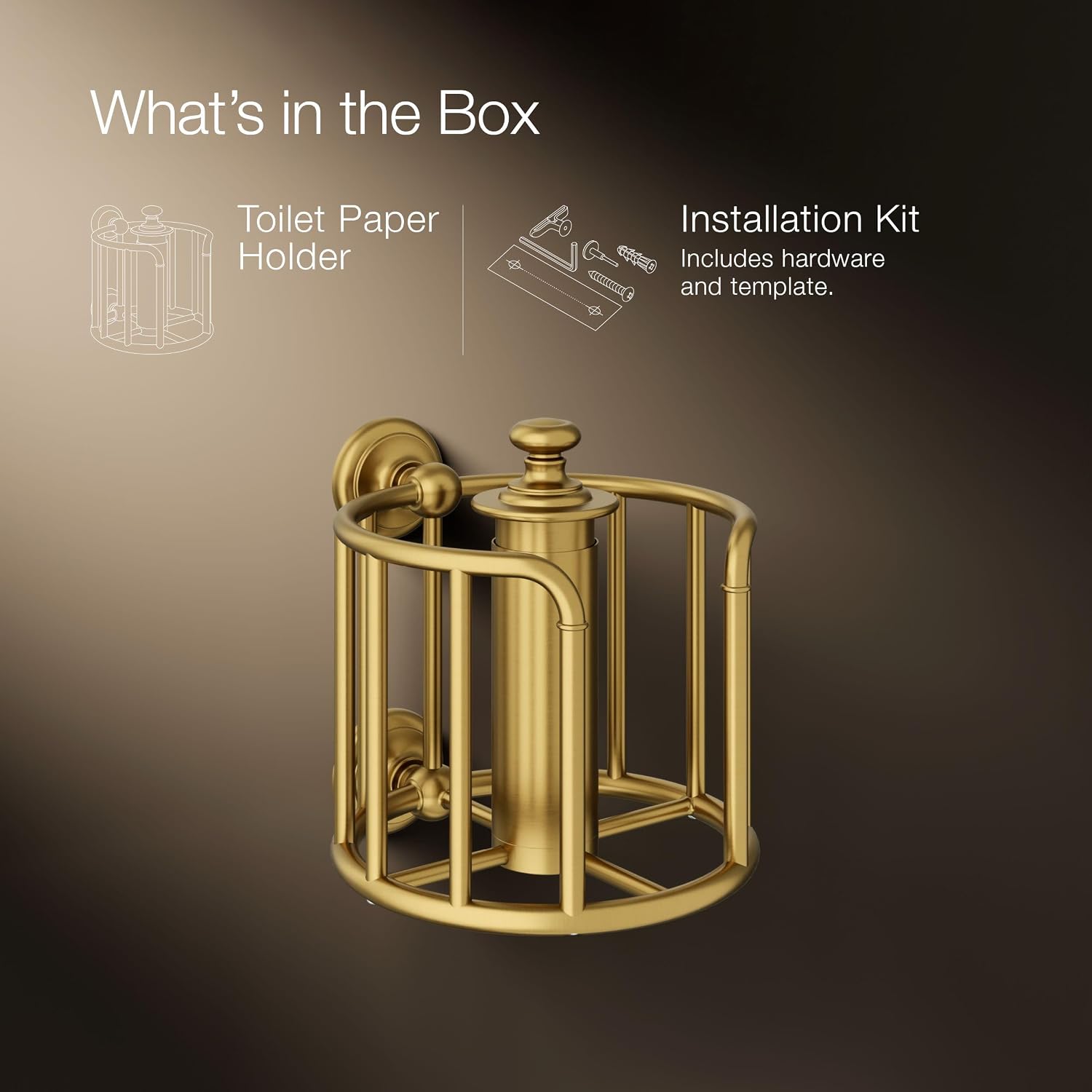 KOHLER Artifacts Vertical Tissue Holder