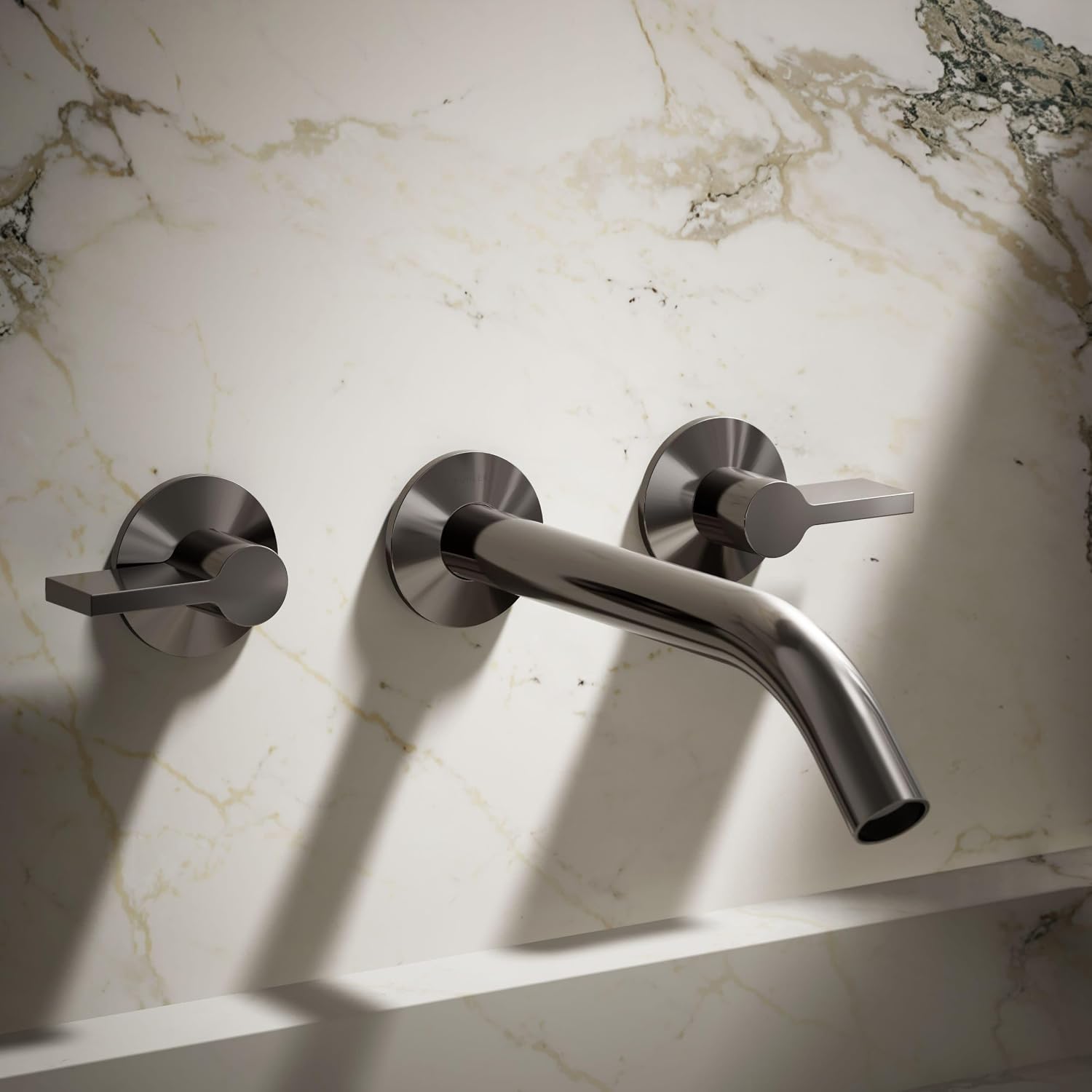 KOHLER Components Wall-Mount Bathroom Sink Faucet Spout With Tube Design 1.2 GPM