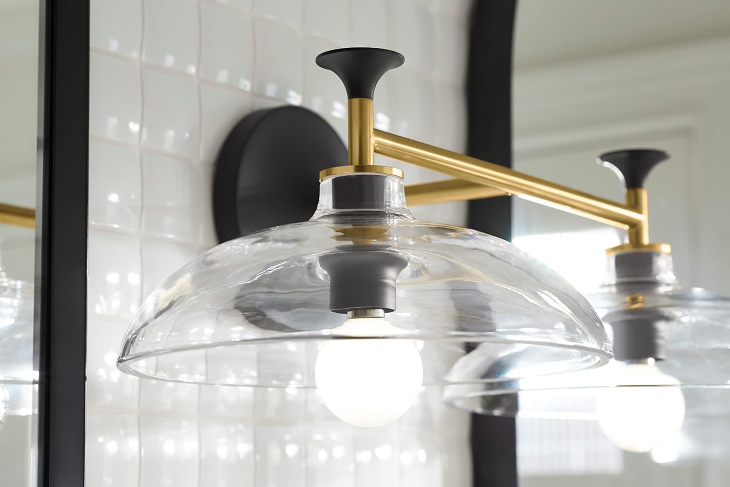 Tone 2 Light Sconce - Brushed Nickel 31769-SC02-BNL Kohler