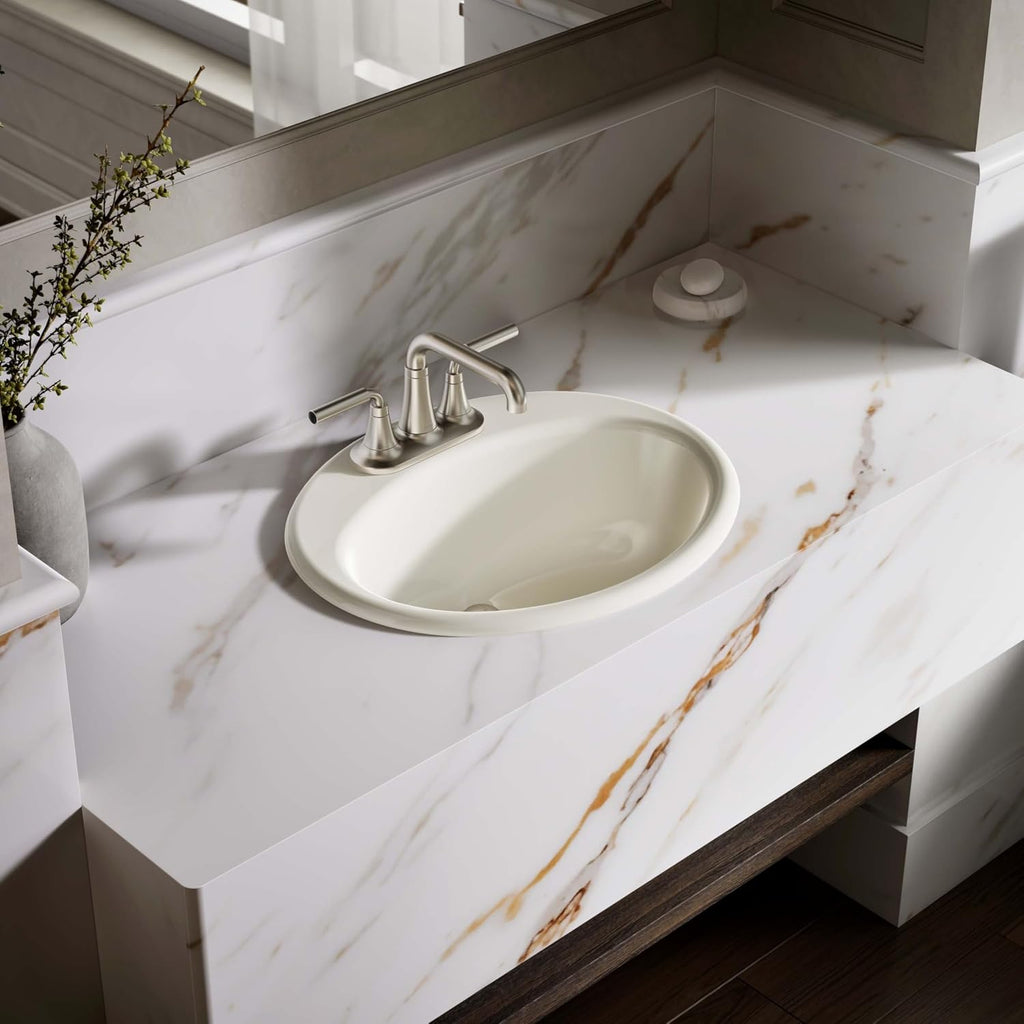 KOHLER Farmington 19X16 S-Rim Lav/4Cc