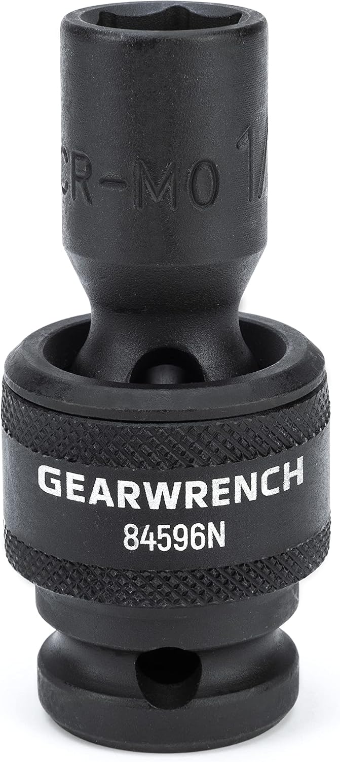 GEARWRENCH 13 Pc. 1/2' Drive 6 Pt. Standard Universal Impact Socket Set, SAE - 84938N