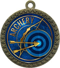 Express Medals Various Styles 1 to 50 Pack of Gold Silver and Bronze Archery Medals Trophy Award with Neck Ribbon Medal Trophies Gift Prize Archer