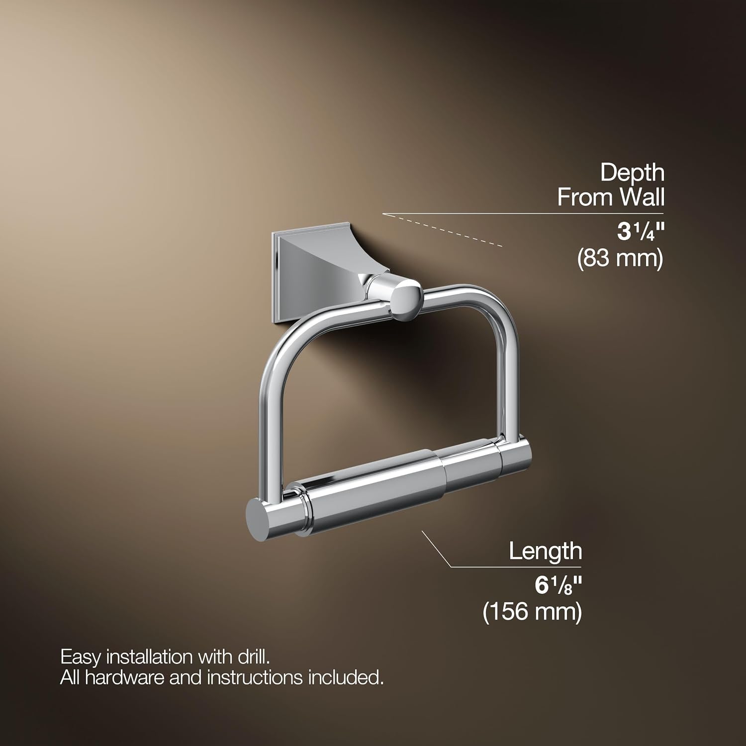 KOHLER Memoirs Stately Toilet paper holder