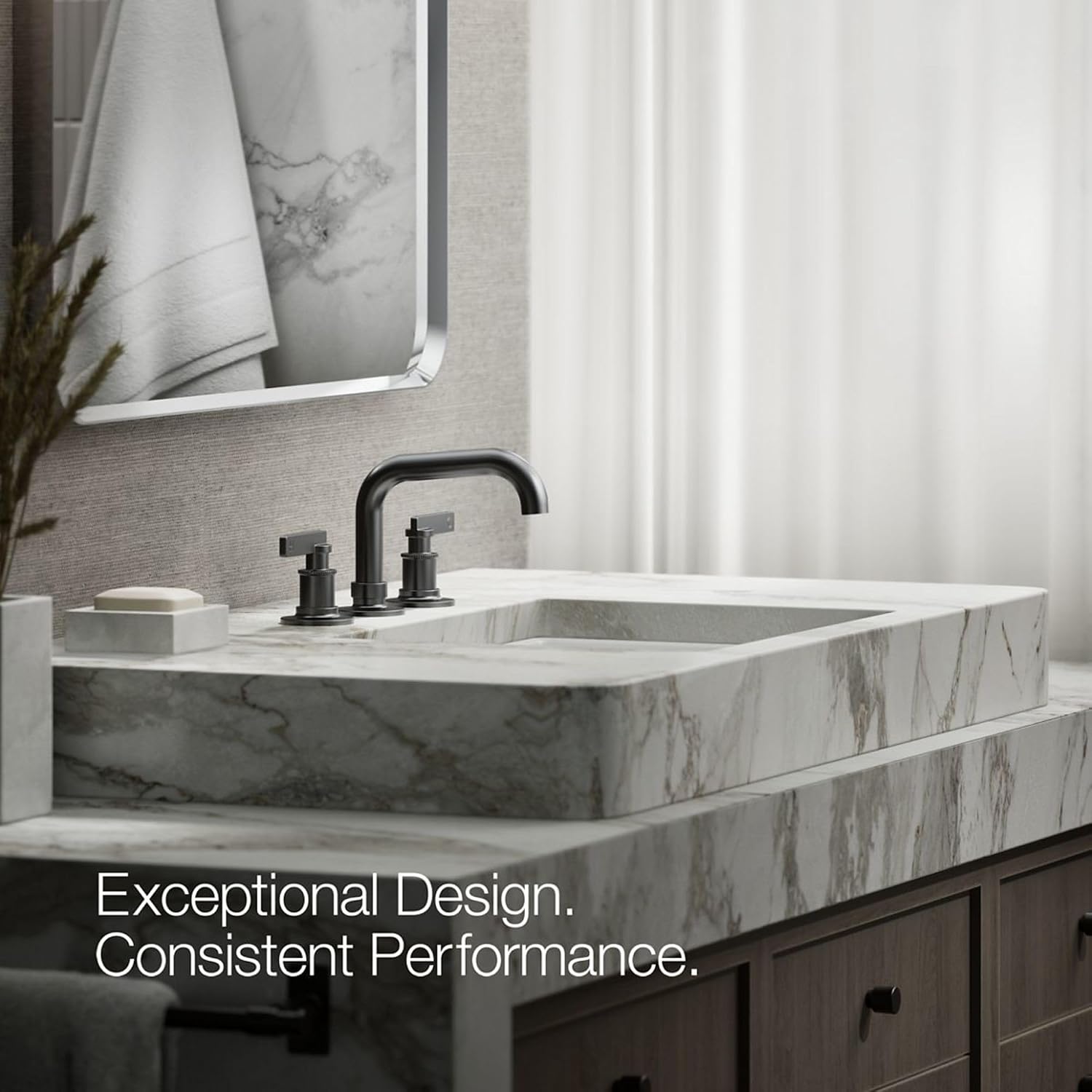 KOHLER Castia by Studio McGee Widespread Bathroom Sink
