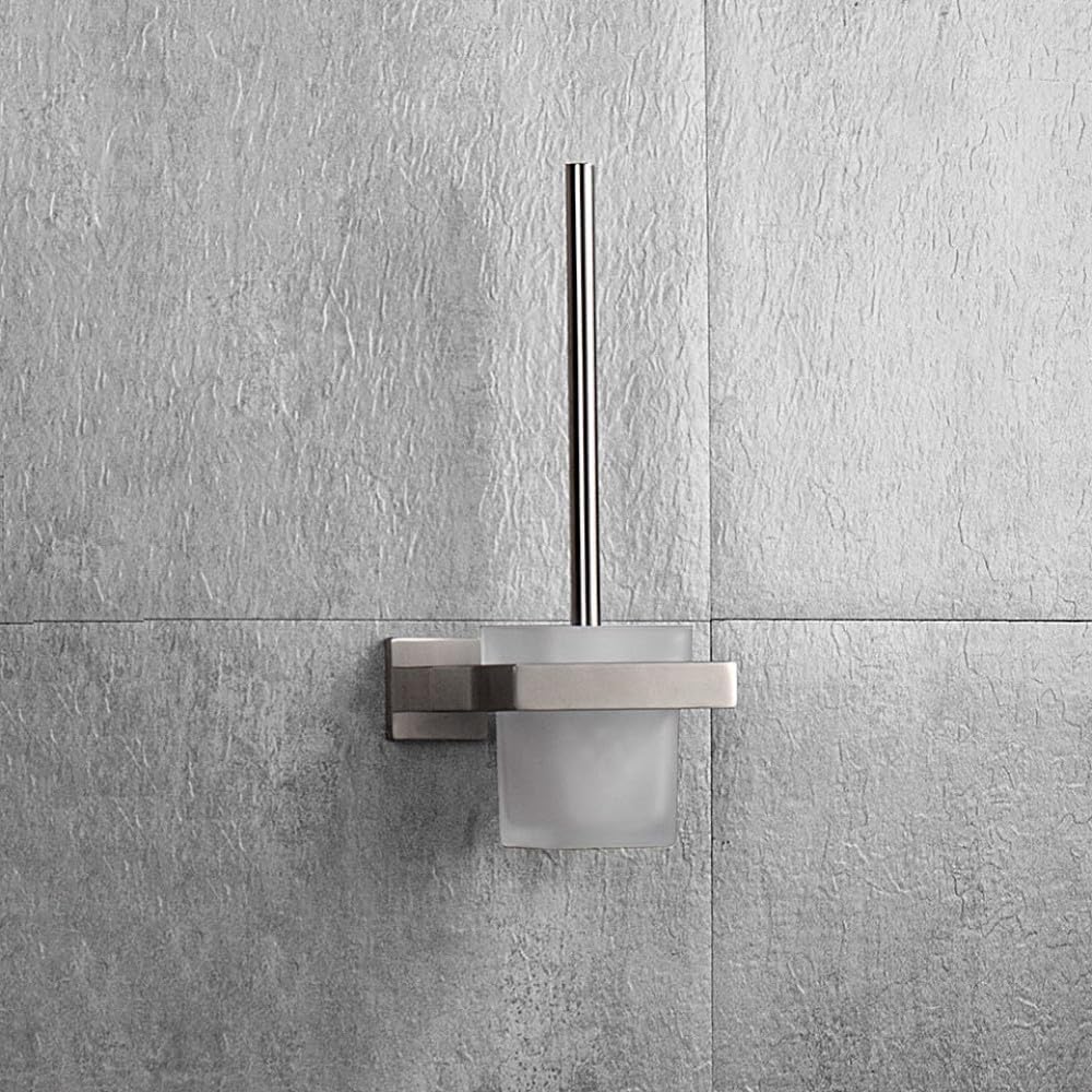 Stainless Steel Bathroom Accessories Brushed Nickel Towel Rack Toilet Paper Holder Towel Bar Hook Toilet Hardware,Toilet Brush,