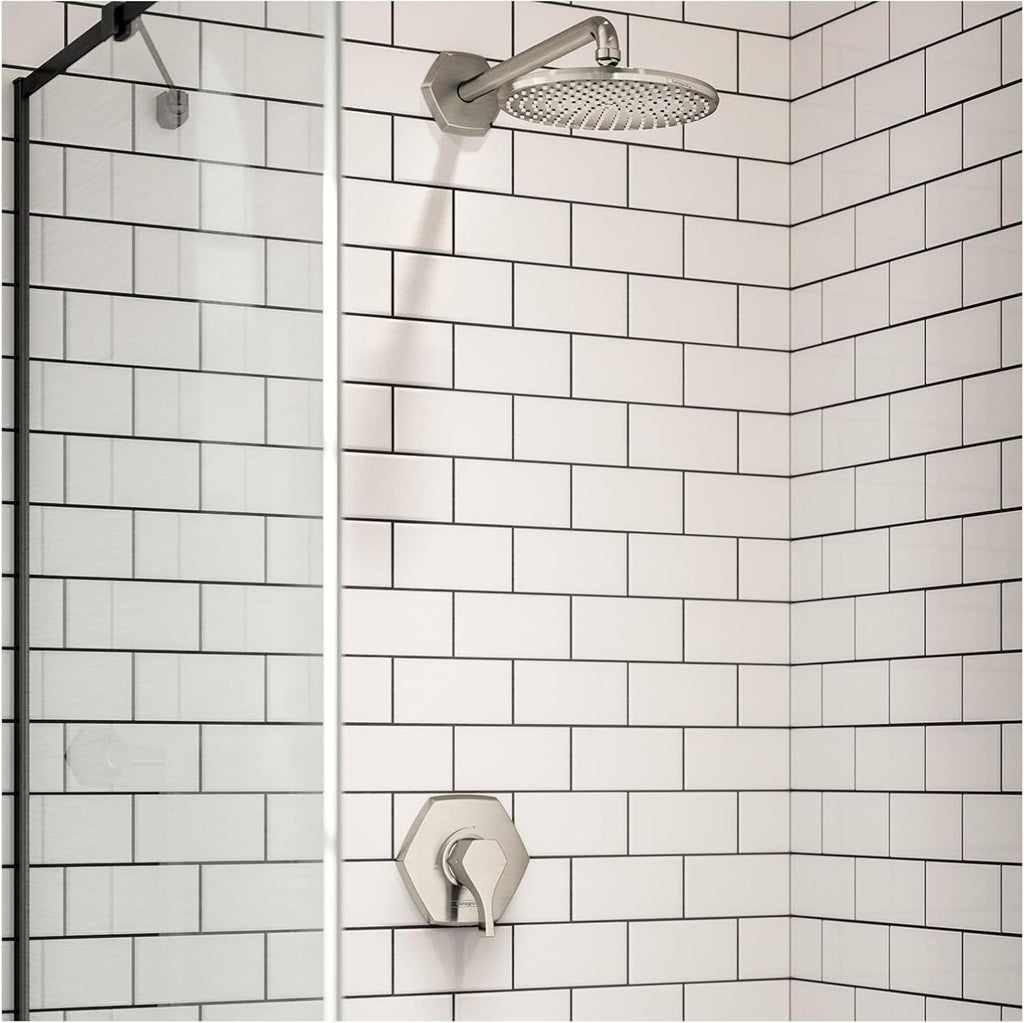 hansgrohe Locarno 15-inch Transitional Showerarm in Brushed Nickel, for , 04833820