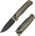 CMBMADEKNIVES CMB Braveman EDC Knife Folding Pocket knife with Clip for Men and Women Crossbar Lock Knife with S35VN Steel Blade Titanium Handle for Outdoors Camping Hiking-CMB-17 (CMB-17C)