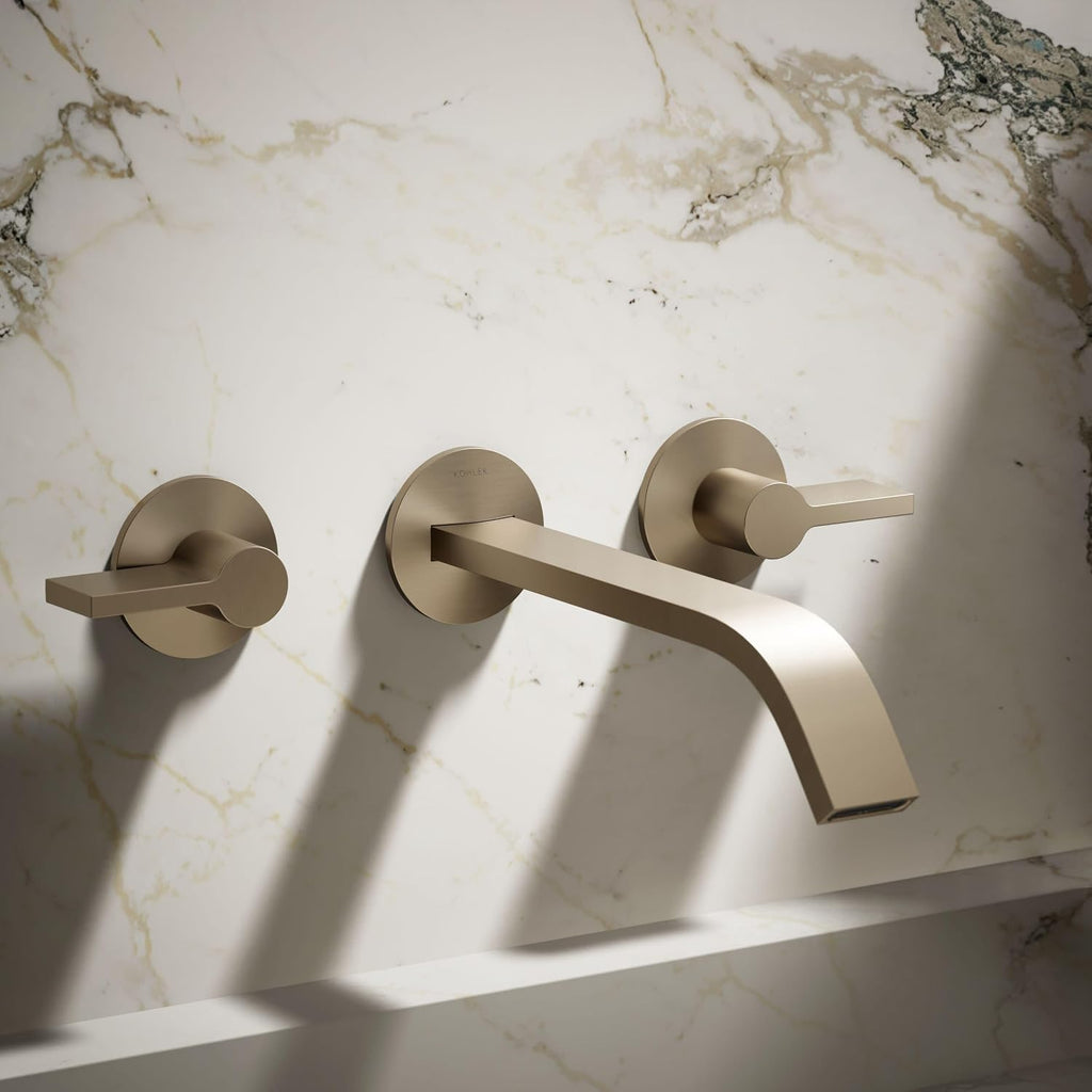 KOHLER K- T23888-BV COMPONENTS® WM LAV SPOUT TRIM - RIBBON, Vibrant Brushed Bronze