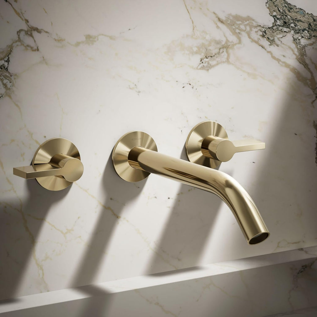 KOHLER Components Wall-Mount Bathroom Sink Faucet Lever Handle Trim