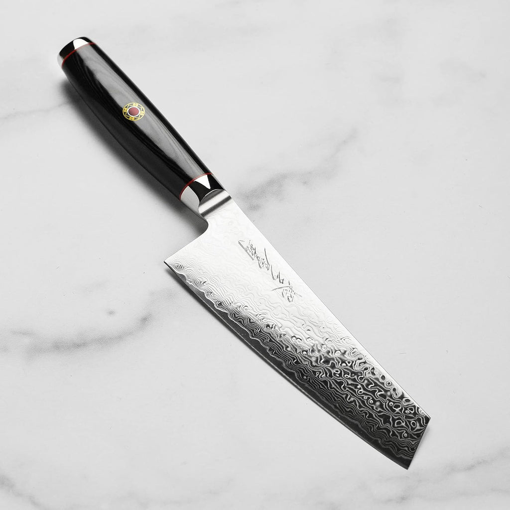 Enso SG2 Prep Knife - Made in Japan - 101 Layer Stainless Damascus Utility Knife, 5.5'