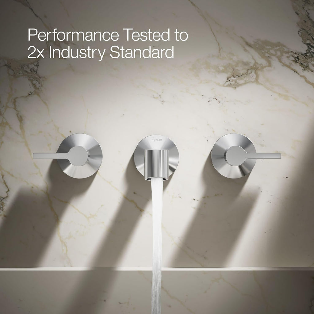 KOHLER Components Wall-mount Bathroom Sink Faucet Trim