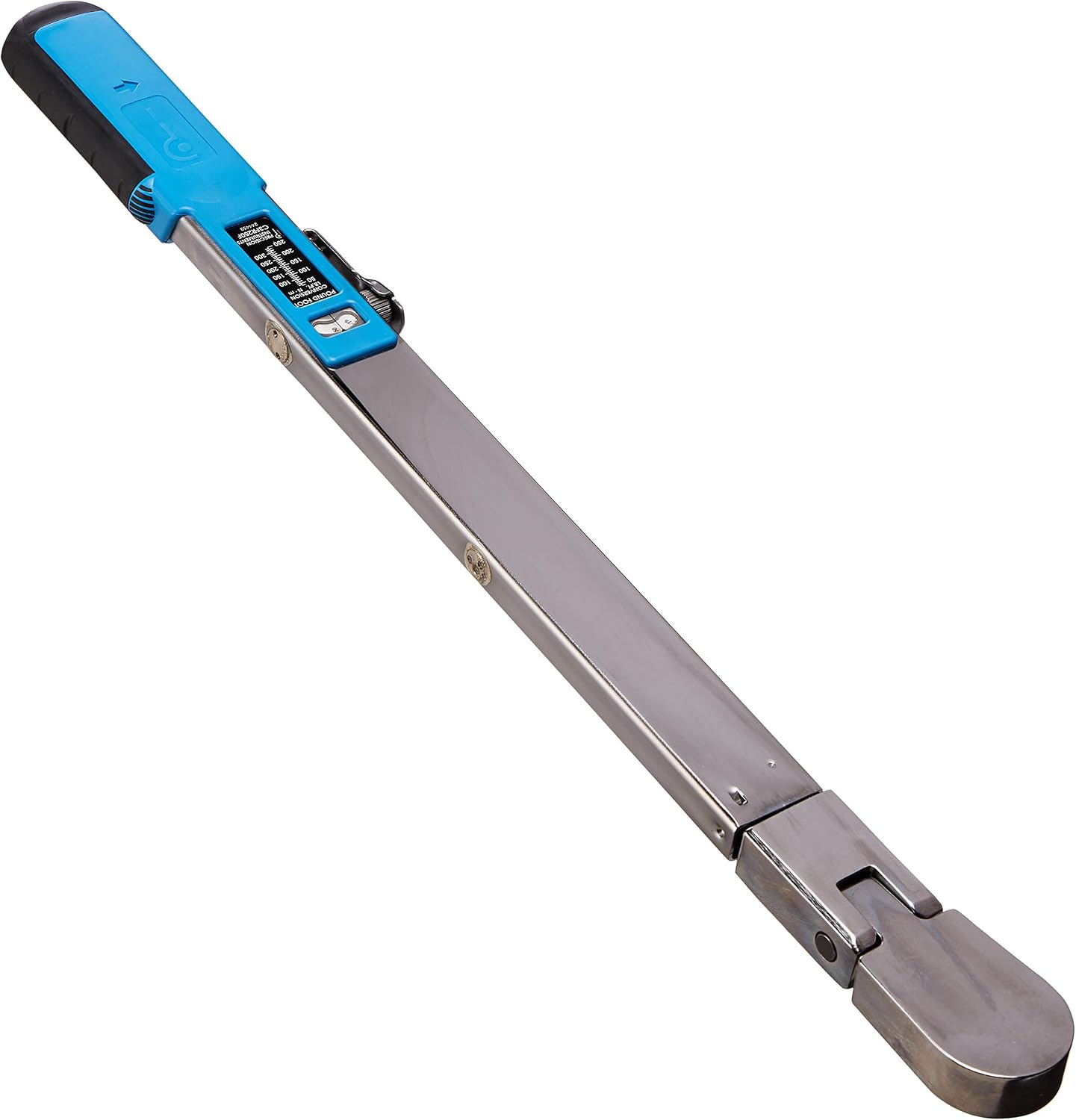 Precision Instruments PREC3FR250F Silver 1/2' Drive Split Beam Torque Wrench with Flex Head