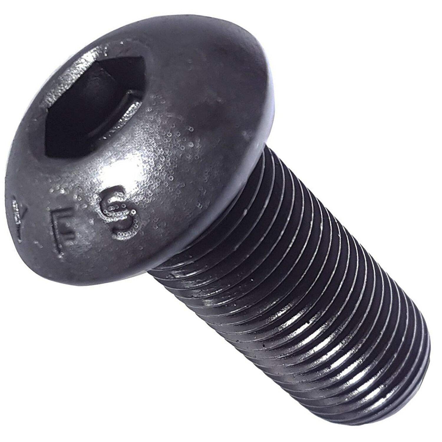 1/4-20 x 1/4' - Button Head Socket Cap Screws Black Oxide Alloy Steel Qty 250 Socket Head Screws B2B