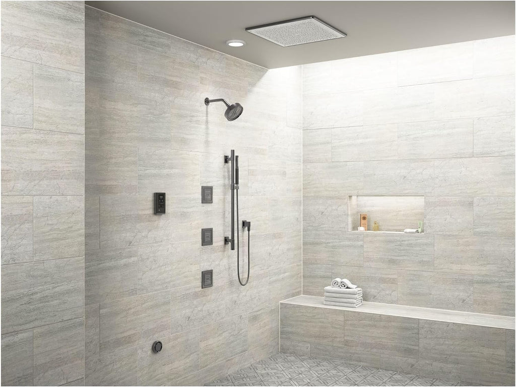 KOHLER 7397-TT SHOWER ARM & FLANGE, Vibrant Titanium