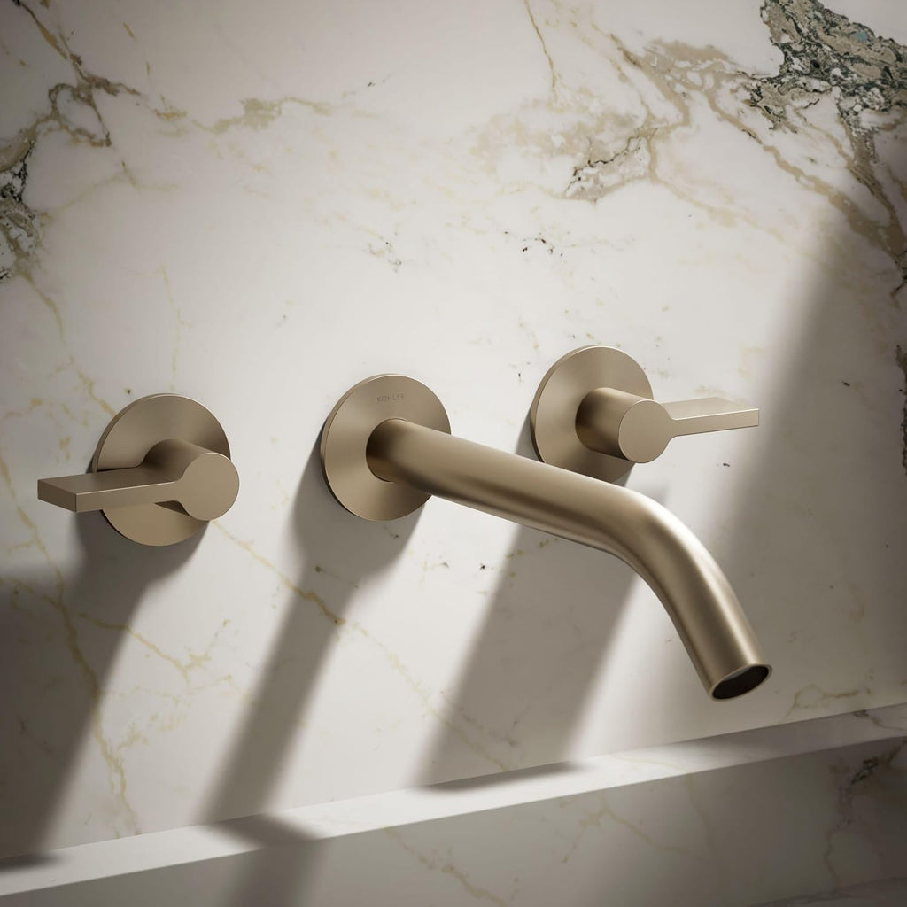 KOHLER Components Wall-Mount Bathroom Sink Faucet Lever Handle Trim