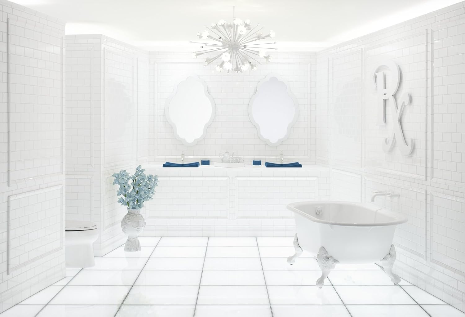 KOHLER K-2833-J16 Demilav Wading Pool Bathroom Sink, Annapolis Navy