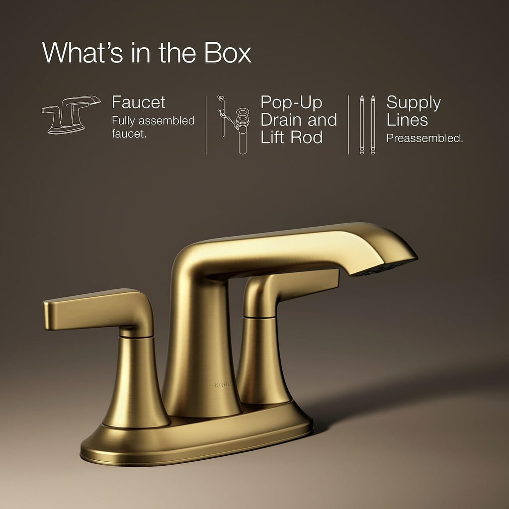 Kohler K-22021-4-2MB - Bathroom Sink Faucets Faucet