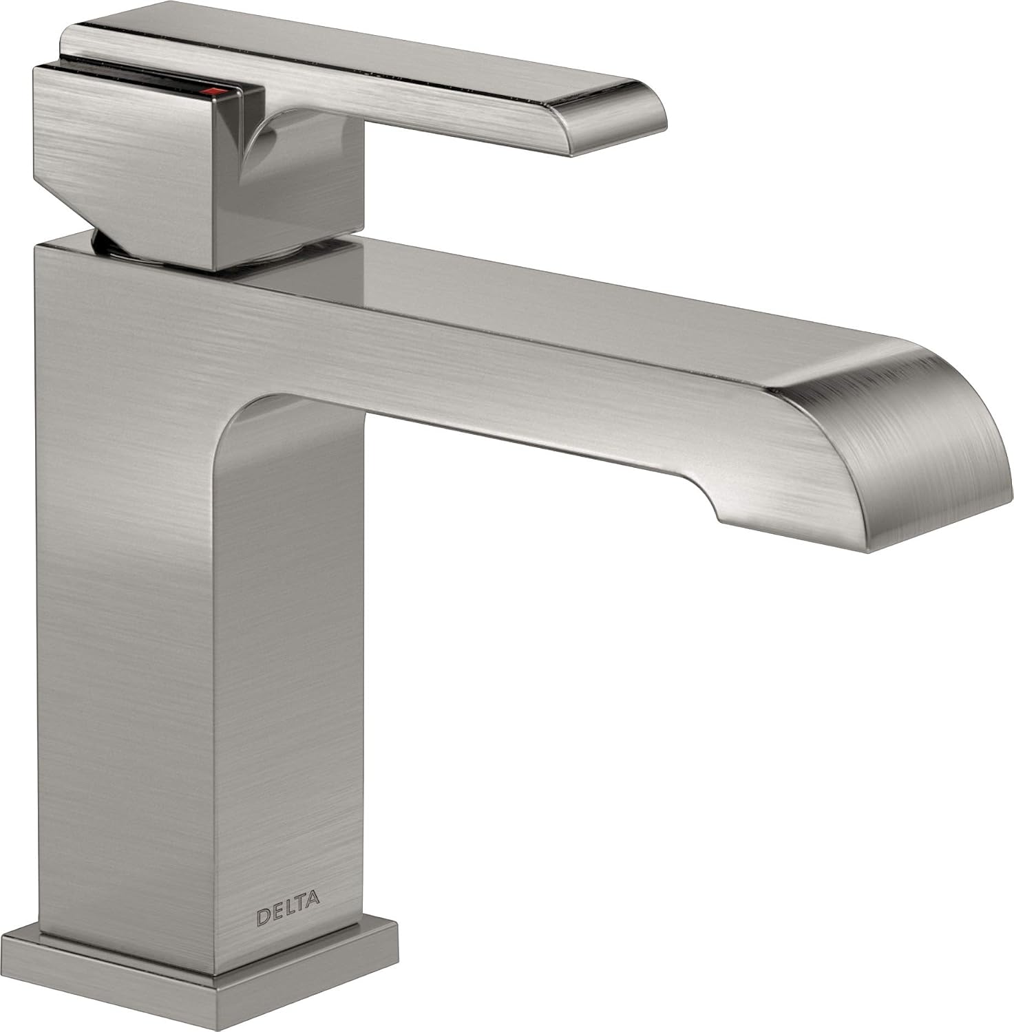 Delta Faucet Ara Single Hole Bathroom Faucet, Single Handle Bathroom Faucet Chrome, Bathroom Sink Faucet, Chrome 567LF-LPU