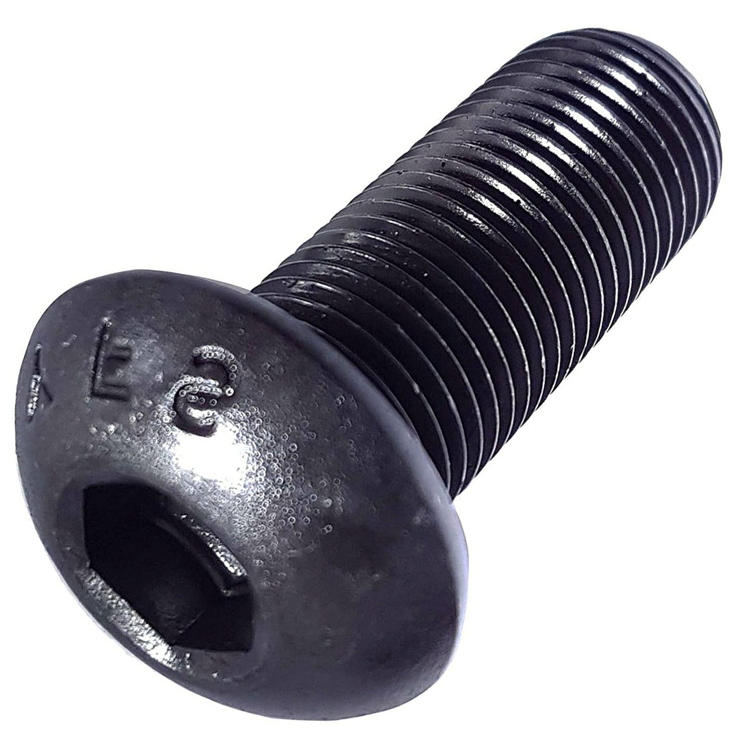 1-72 x 1/4' Button Head Socket Cap Screws Kit Hardware Black Oxide Alloy Steel Pack of 500 Fastener Set LS13185F