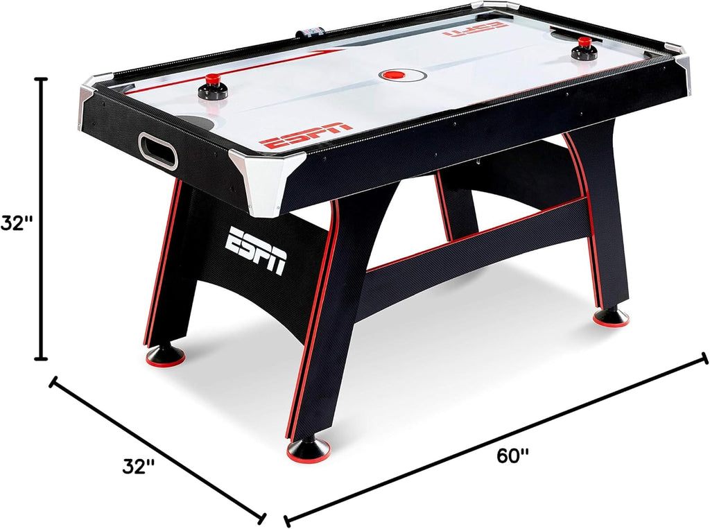 MD Sports Air Hockey Table with Arcade Electronic Scorer, Perfect for Family Game Rooms