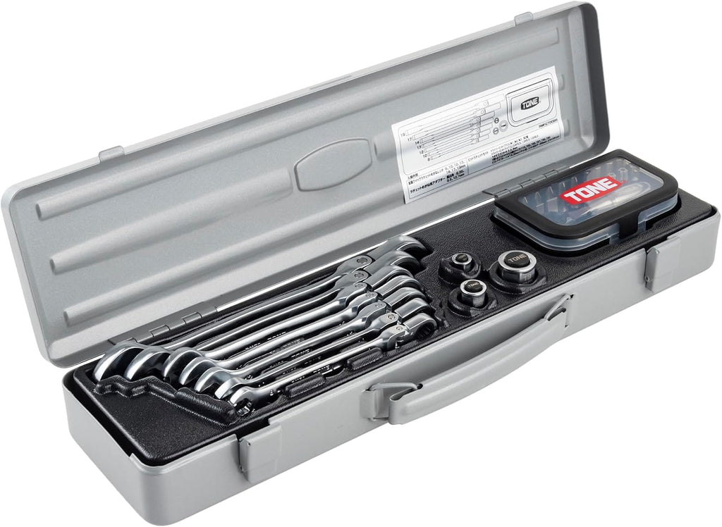 TONE Ratcheting Ring and Flex Head Ratchet Set
