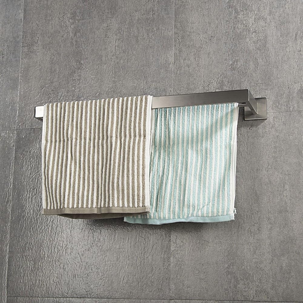 Stainless Steel Bathroom Accessories Brushed Nickel Towel Rack Toilet Paper Holder Towel Bar Hook Toilet Hardware,2 Bars 50cm,