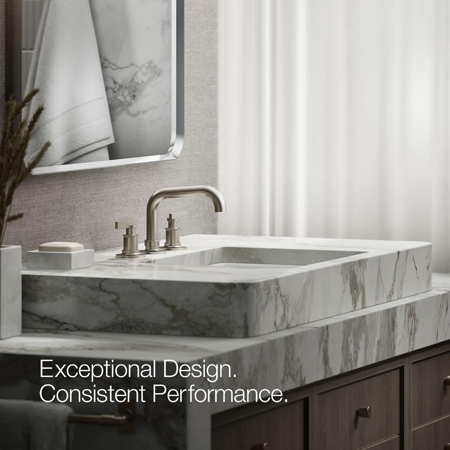 KOHLER Castia by Studio McGee Widespread Bathroom Sink