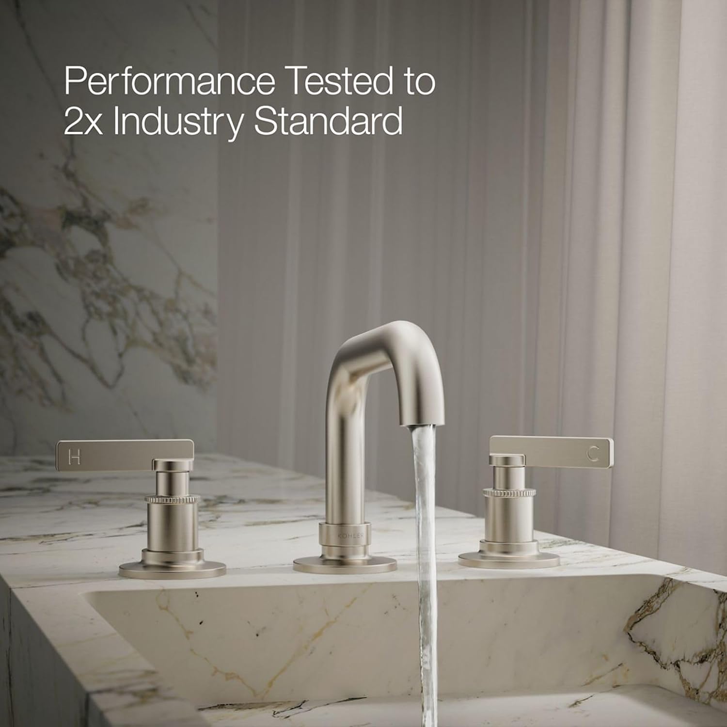 KOHLER Castia by Studio McGee Widespread Bathroom Sink