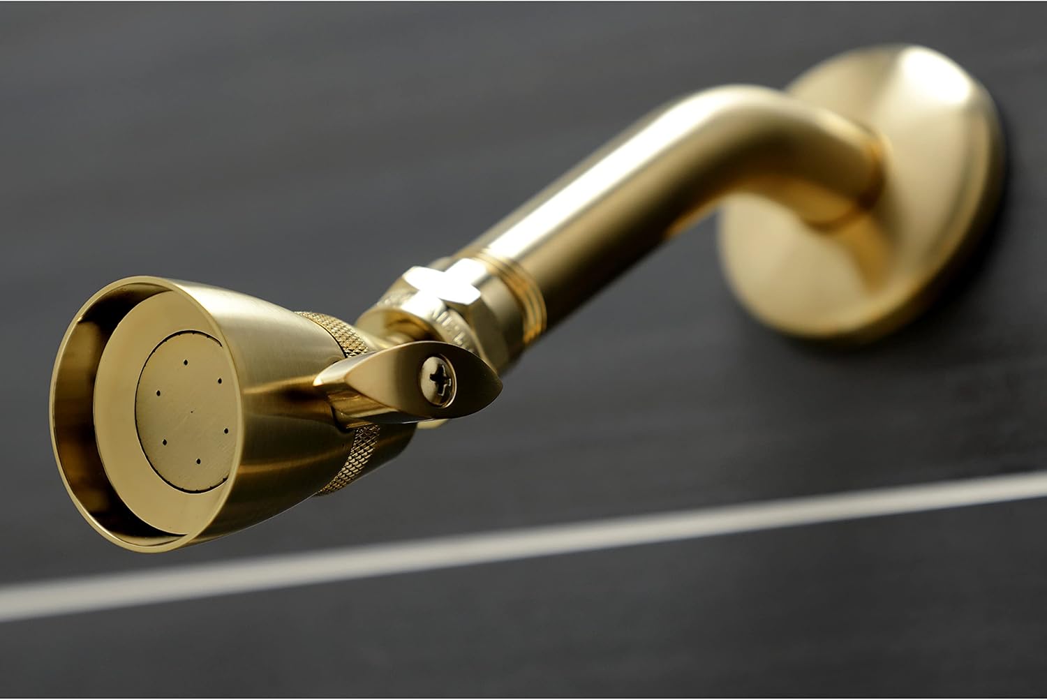 Kingston Brass KB247AL Victorian Tub and Shower Faucet, Brushed Brass 72 x 8 x 7.38