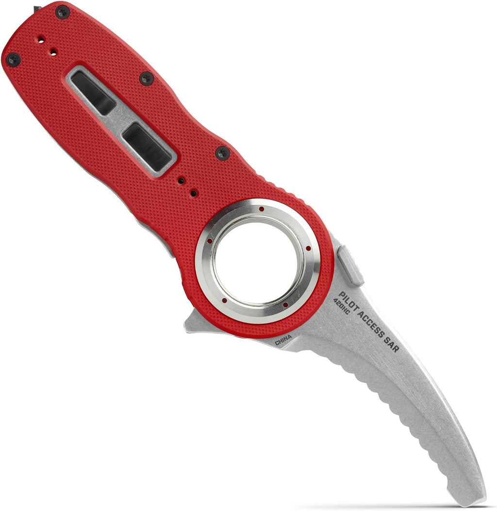 NRS Pilot Access SAR Knife (Red)