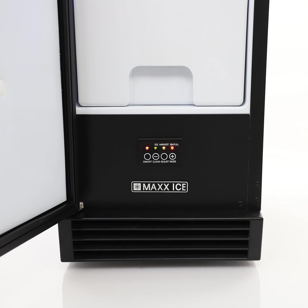 Maxx Ice MIM50P-ADA, Built-in Indoor Clear Ice Machine, ADA Compliant, 15', 65 lbs, in Stainless Steel