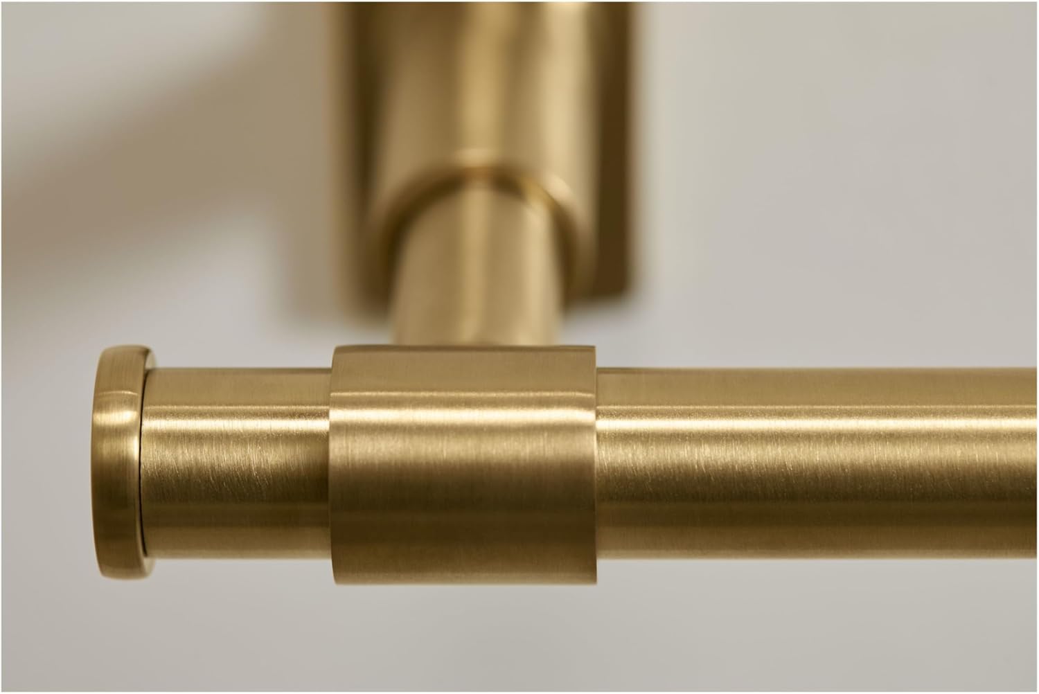 Kohler K35929-BN Castia by Studio McGee Wall Mounted Pivoting Toilet Paper Holder Vibrant Brushed Nickel