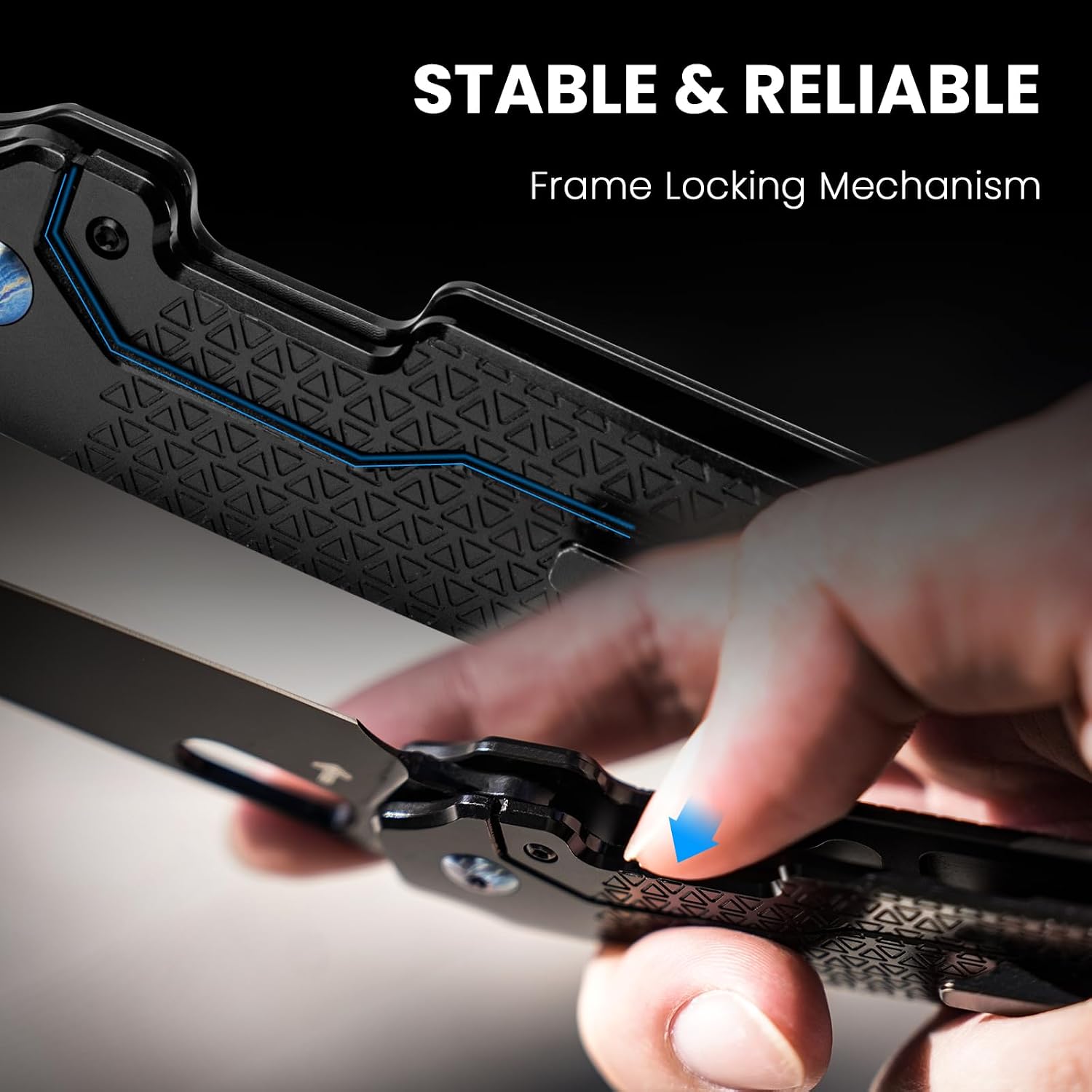 Kizer Varatas Pocket Knife, 3.27' S35VN Steel Blade, Black Titanium Handle, Folding Knife, Small Folding Pocket Knife, Ki3637A2