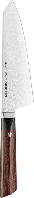 ZWILLING KRAMER Meiji 7-inch Razor-Sharp German Santoku Knife, Made in Company-Owned German Factory with Special Formula Steel perfected for almost 300 Years