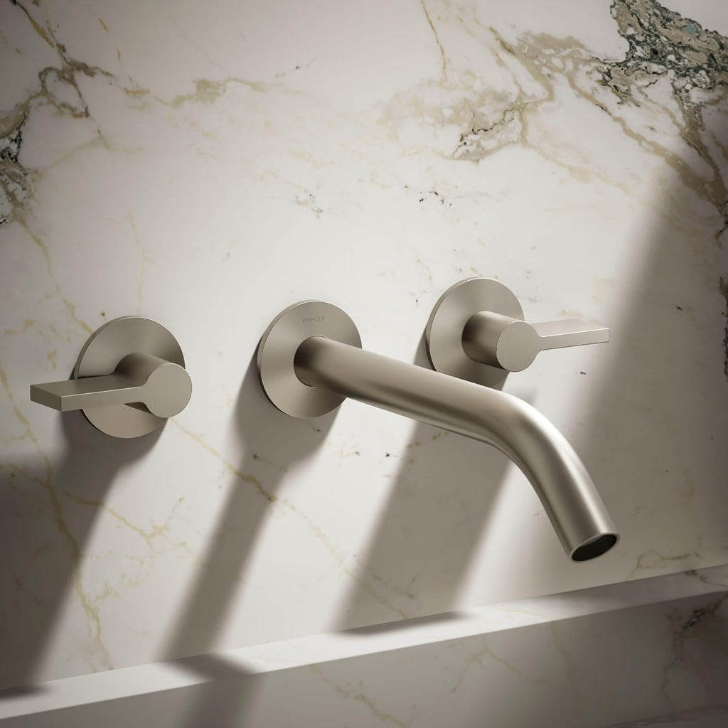 KOHLER Components Wall-Mount Bathroom Sink Faucet Spout With Tube Design 1.2 GPM