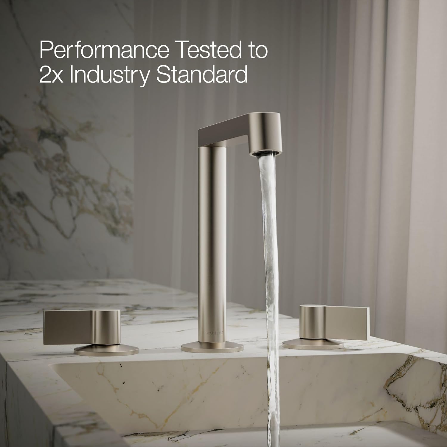 KOHLER Components Bathroom Sink Handles With Lever Design