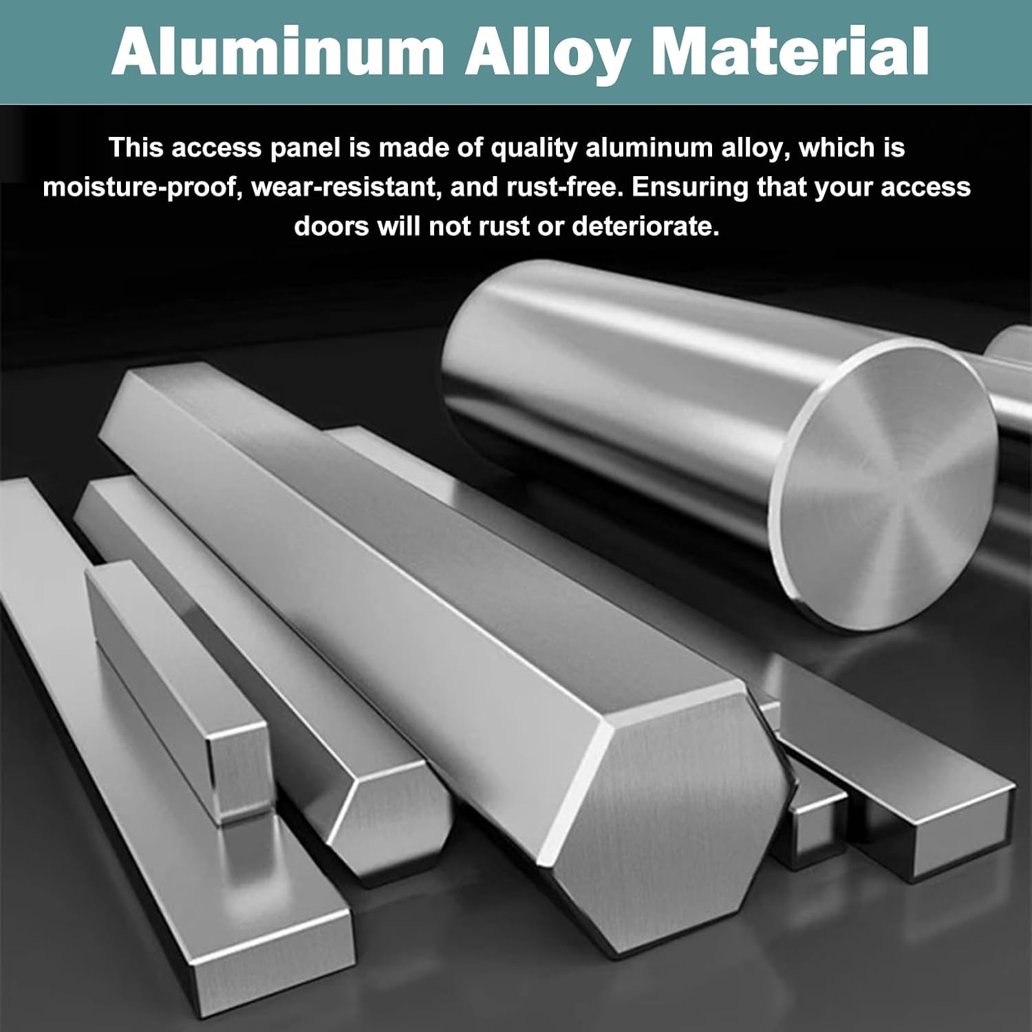 White Aluminum Access Door Lockable, Electric Power Cord Hatch Access Panel, 16x16 20x30 24x24 24x32 24x36 30x30 in Large Drywall Access Panel with Key(28x42in)