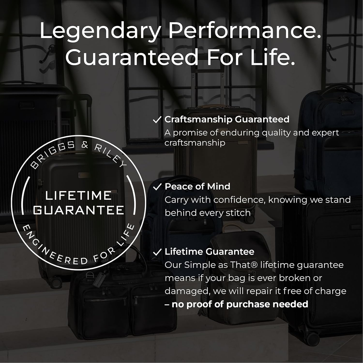 Briggs & Riley Carry On Compression Packing Cube Set - Bag Organizer for Suitcase & Luggage, Travel Essentials for Women & Men, Pack Accessories for Vacation, Maximize Storage Space - 3-Piece, Black
