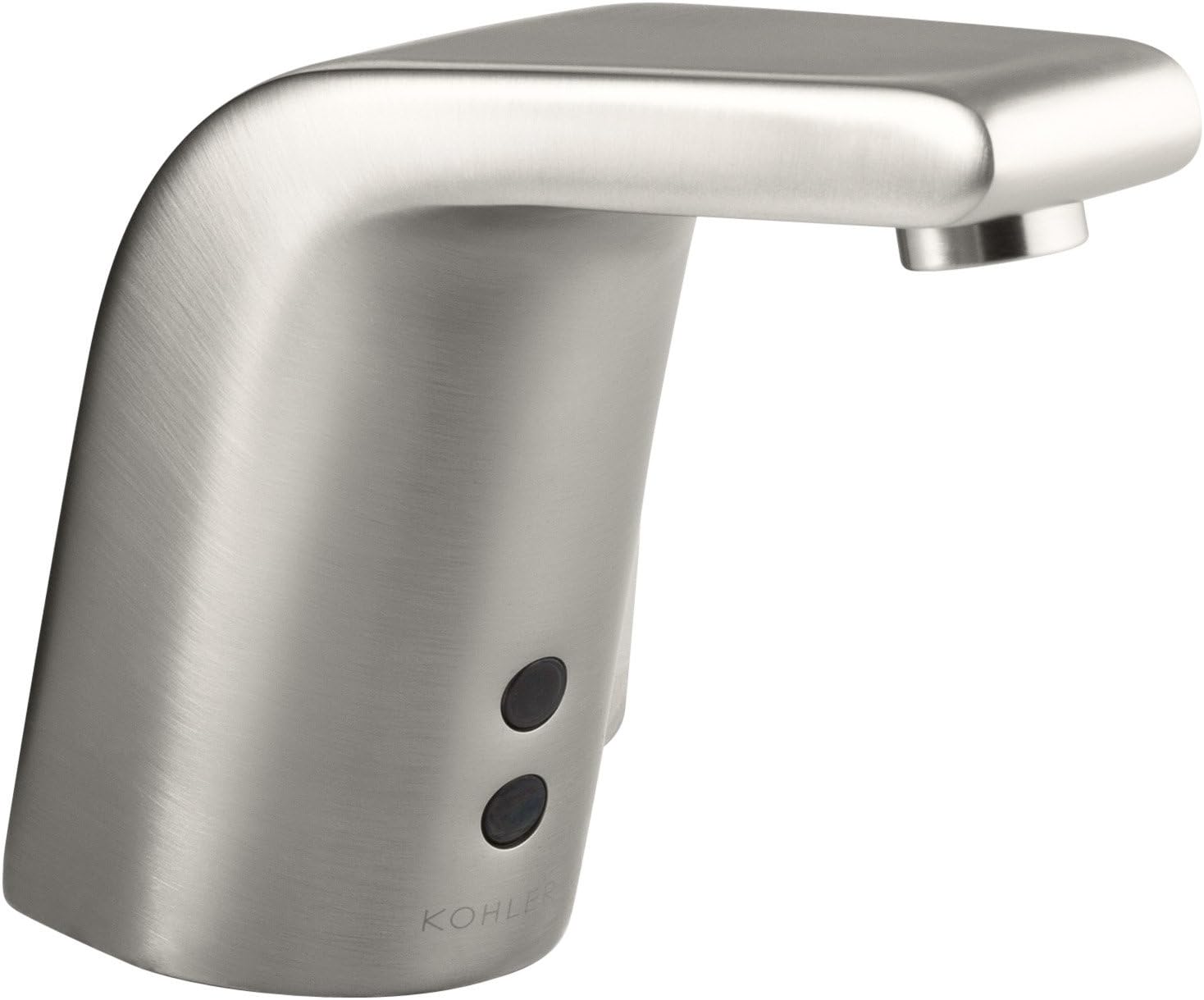 KOHLER K-7514-VS Hybrid Sculpted Touchless Deck-Mount Faucet, Vibrant Stainless