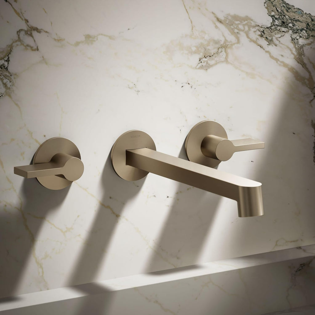 KOHLER Components Wall-Mount Bathroom Sink Faucet Spout With Row Design 1.2 GPM