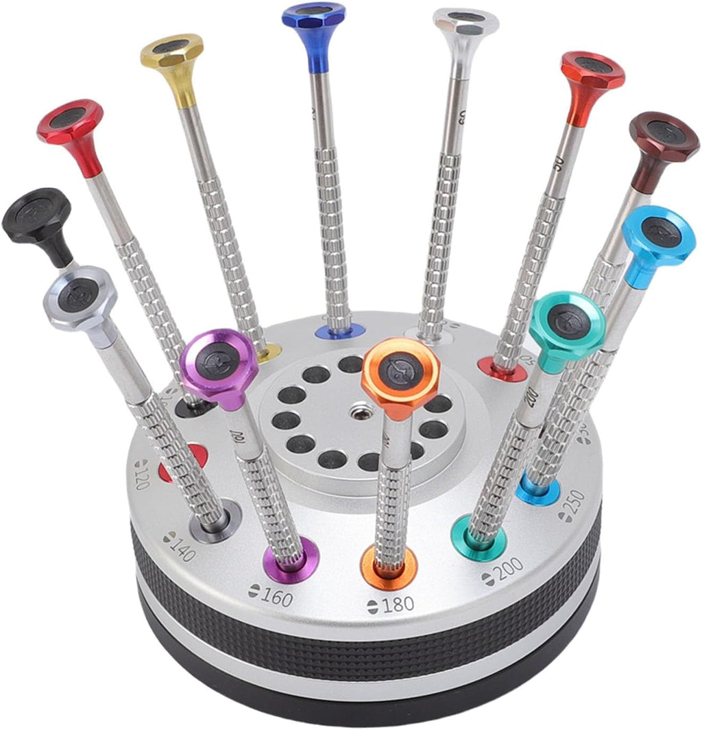 titleFlat PH Head Screw Driver Set, Stainless Steel Watchmakers Screw Driver Set Accurate for Watch Repair Jewelry