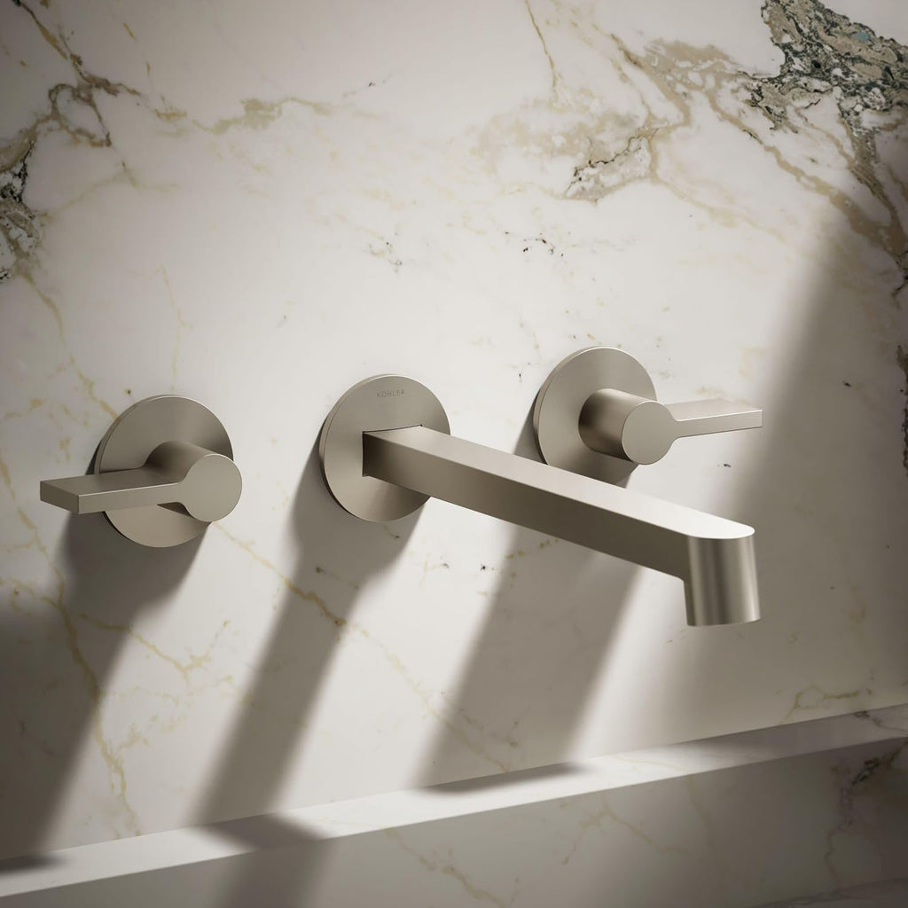 KOHLER Components Wall-Mount Bathroom Sink Faucet Spout With Row Design 1.2 GPM