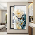JHDXL Electric Meter Box Decorative Painting, Fuse Box Cover Cabinet, Crystal Porcelain Painting, Abstract Art Graphic Design, for Home Room Wall Decoration(Black2,140 * 70cm/55.12 * 27.6in)