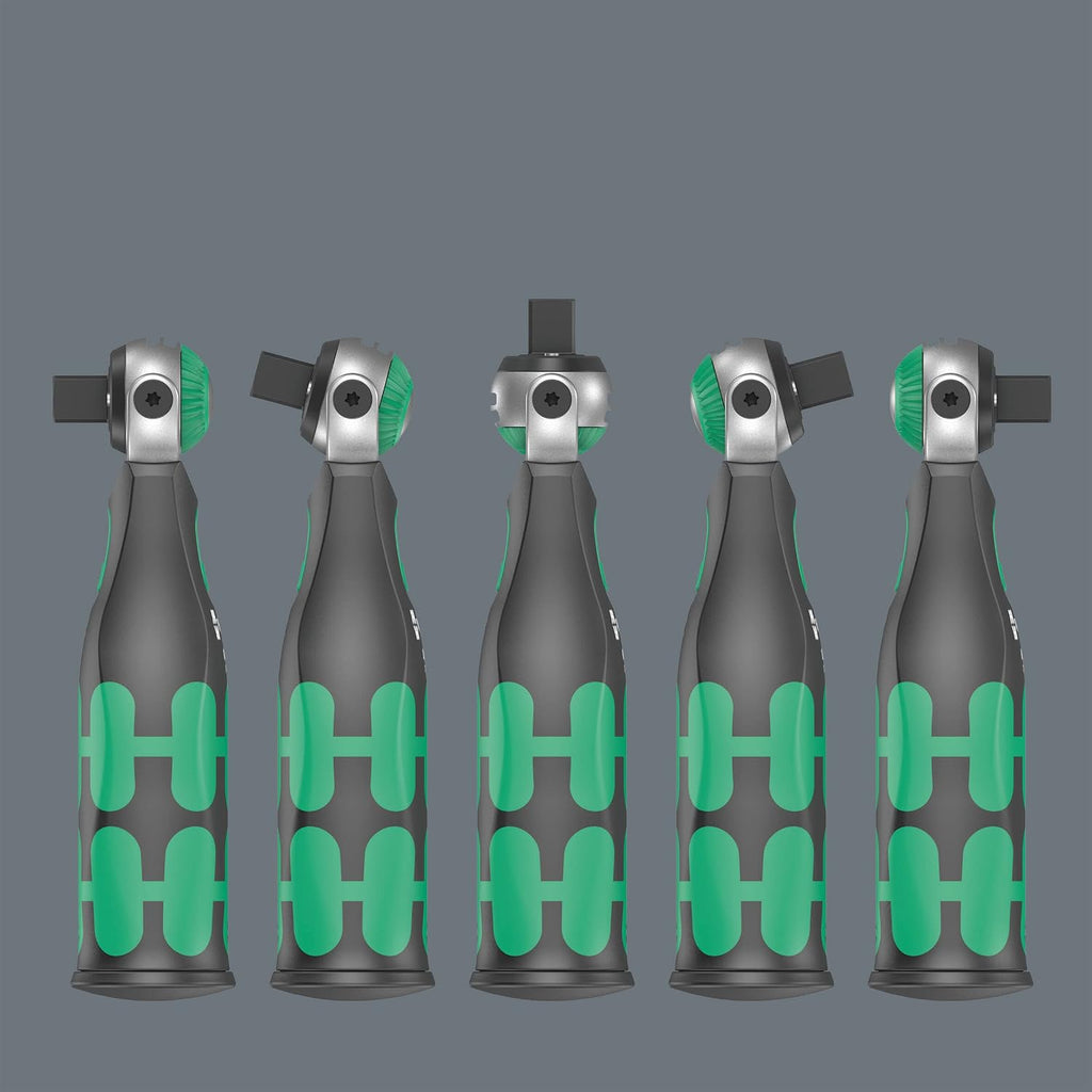 Wera 05004281001 8009 Zyklop Pocket Set 2, Ratchet set, 18 pieces